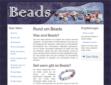 Tablet Screenshot of beads.thejewellershop.com
